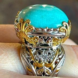 💎Absolutely STUNNING Sterling Silver designer Ring💎